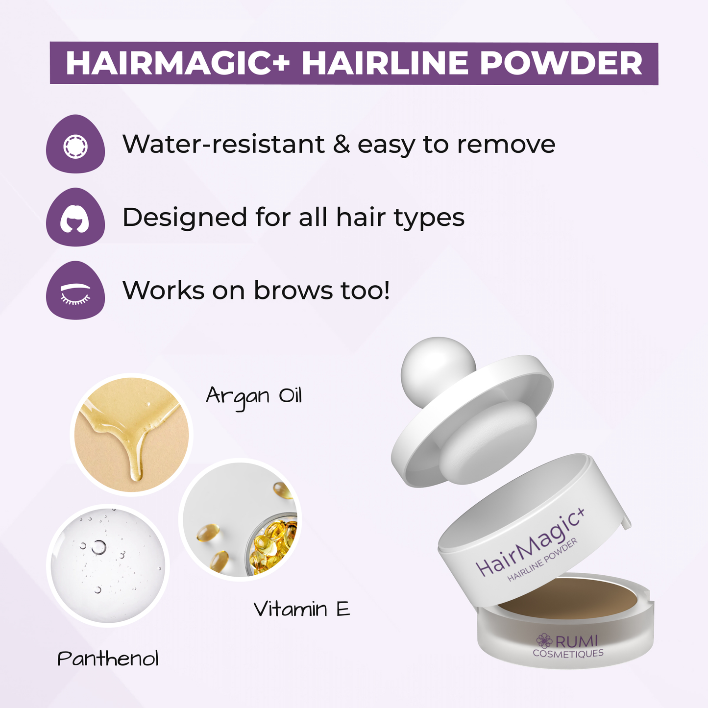 2x HairMagic+ Hairline Powder