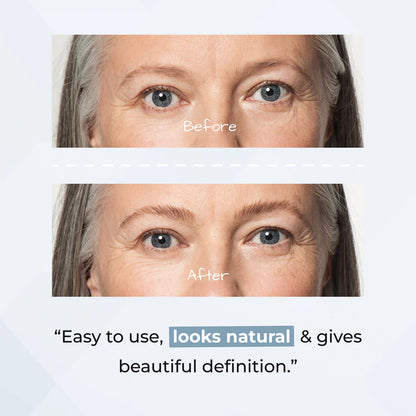 Mascara + Eyeliner + Hairline Powder