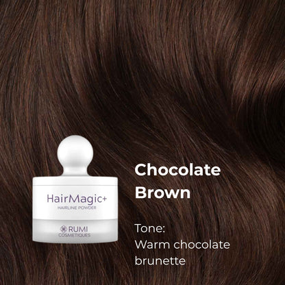 Mascara + Eyeliner + Hairline Powder