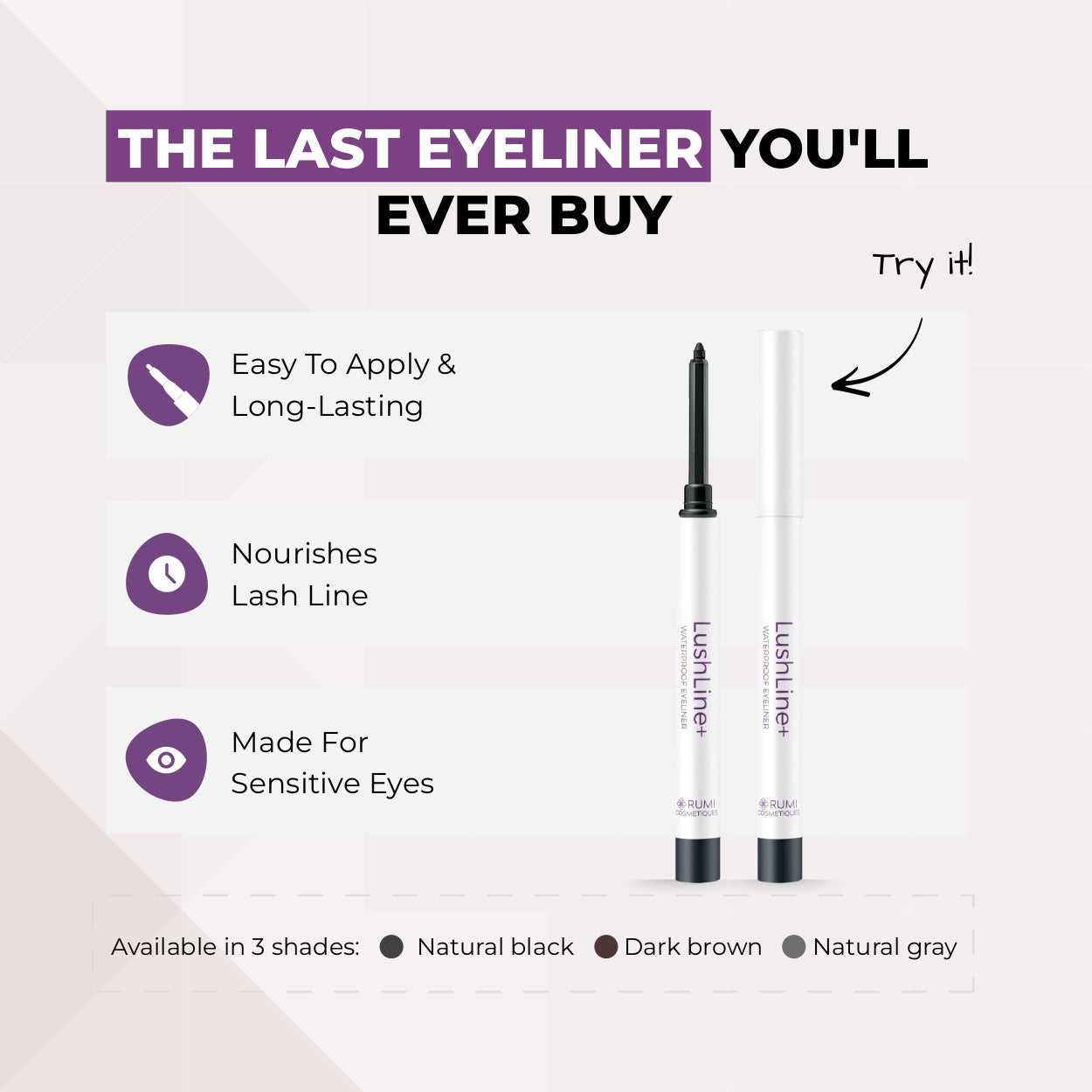 Best Eyeliner for Hooded Eyes – LushLine+