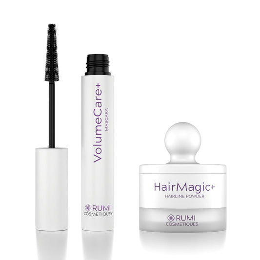 Mascara + Hairline Powder