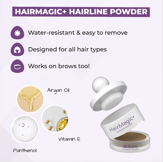 HairMagic+ Hairline Powder